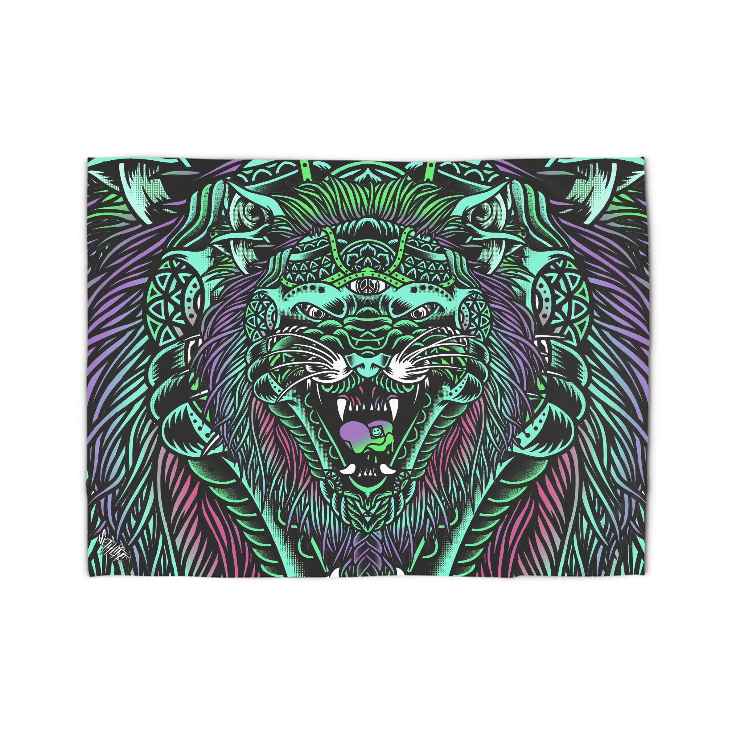 ACID TIGER AREA RUG