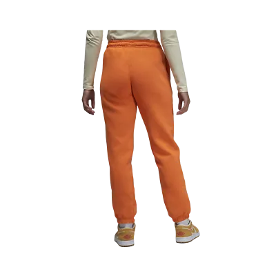 Air Jordan Women's Brooklyn Fleece Pants Orange