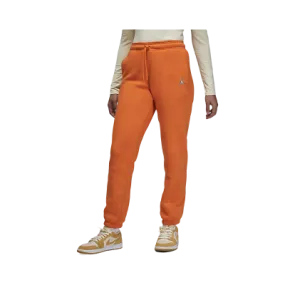 Air Jordan Women's Brooklyn Fleece Pants Orange