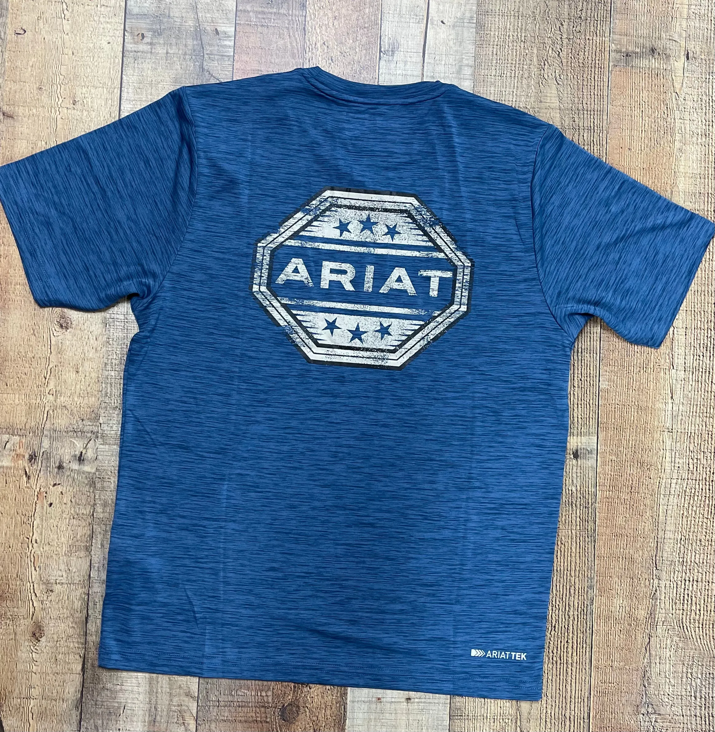 Ariat Men's Charger Stamp Sky Fall Short Sleeve Tee Shirt