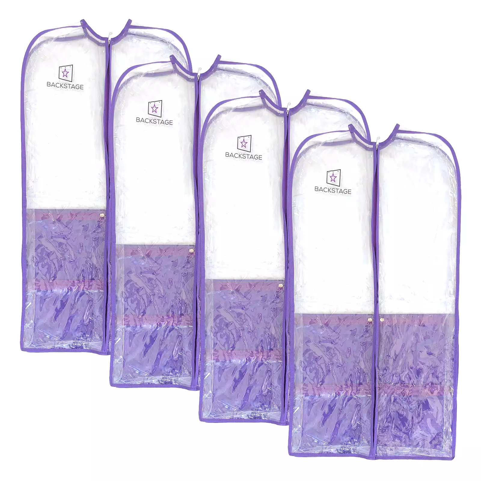 Backstage Gusseted Garment Bag - Pack of Four