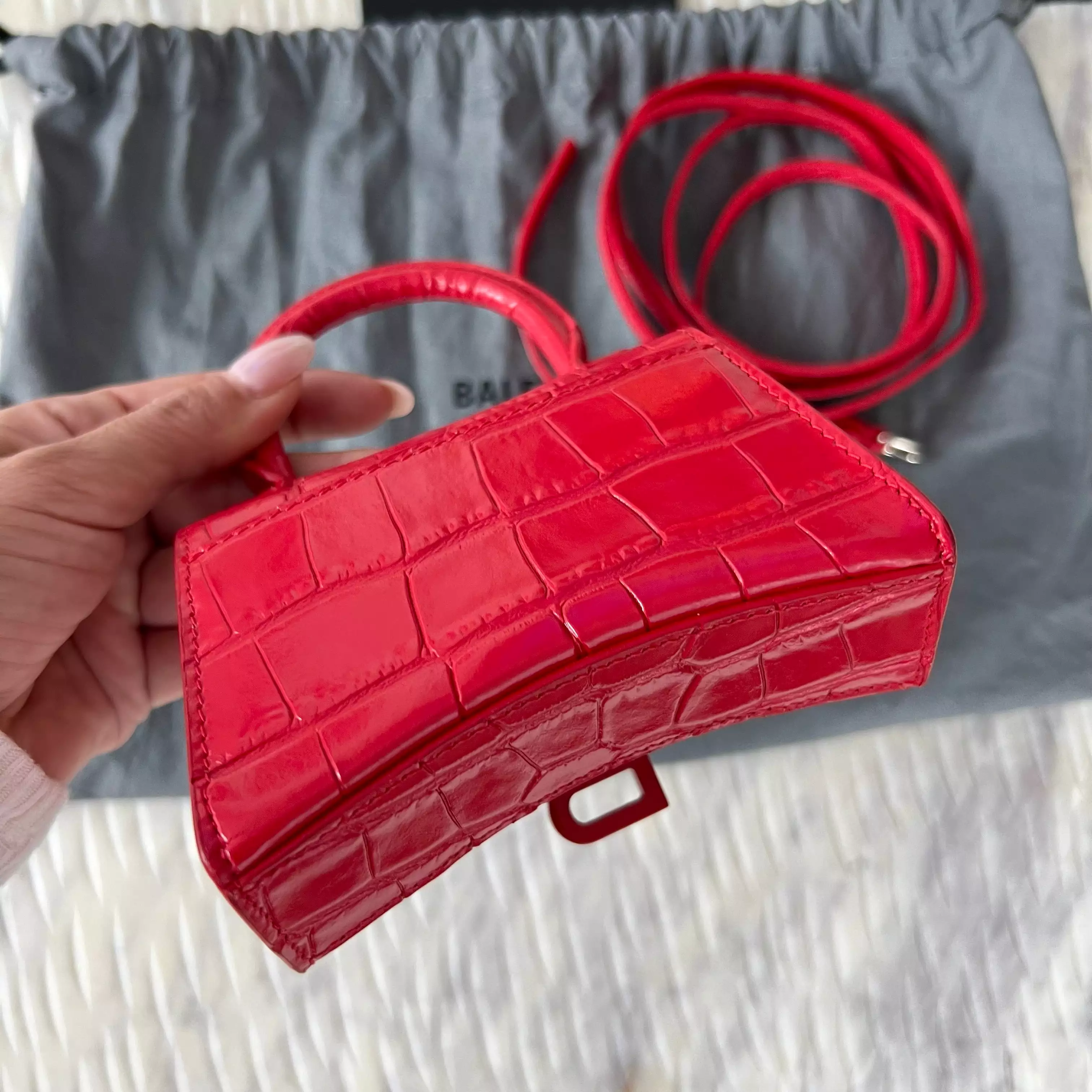 Balenciaga Micro Hourglass Bag