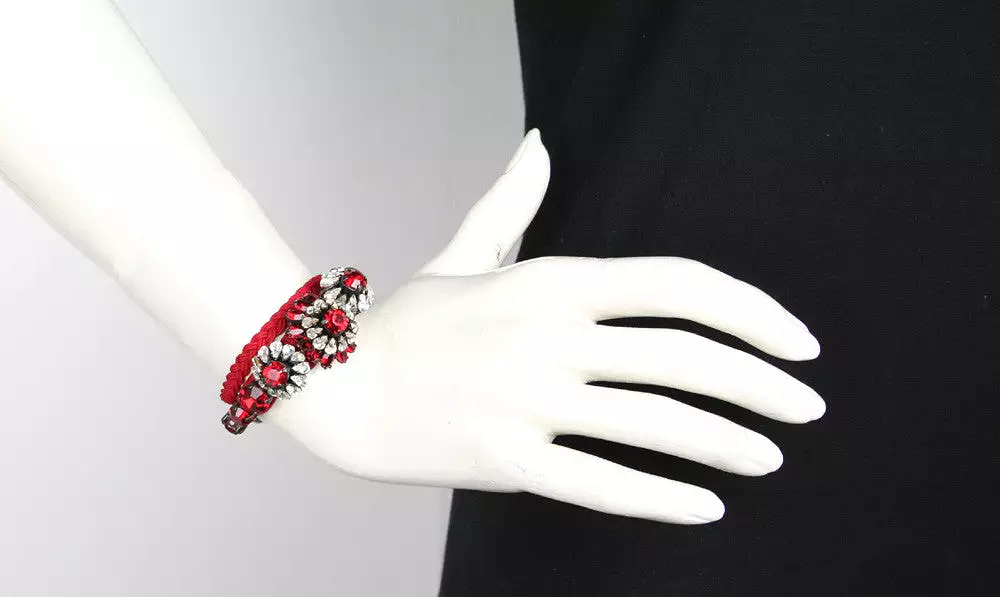 Baraka Rococo Bracelet, Red