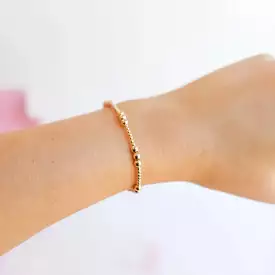 Beaded Blondes Ily Gold Bracelet