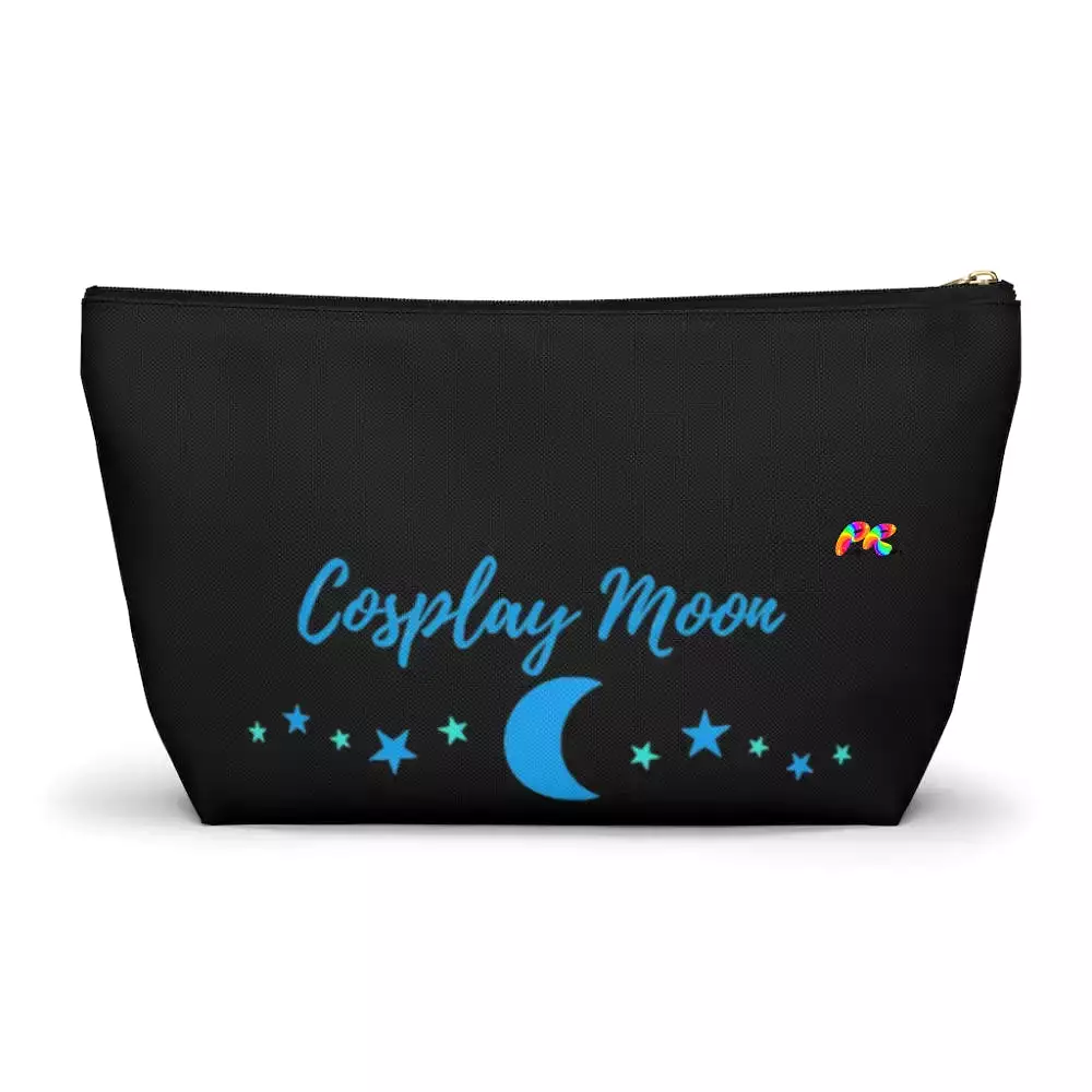 Black Con Life Makeup Bag