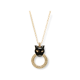 BLACK PANTHER NECKLACE M