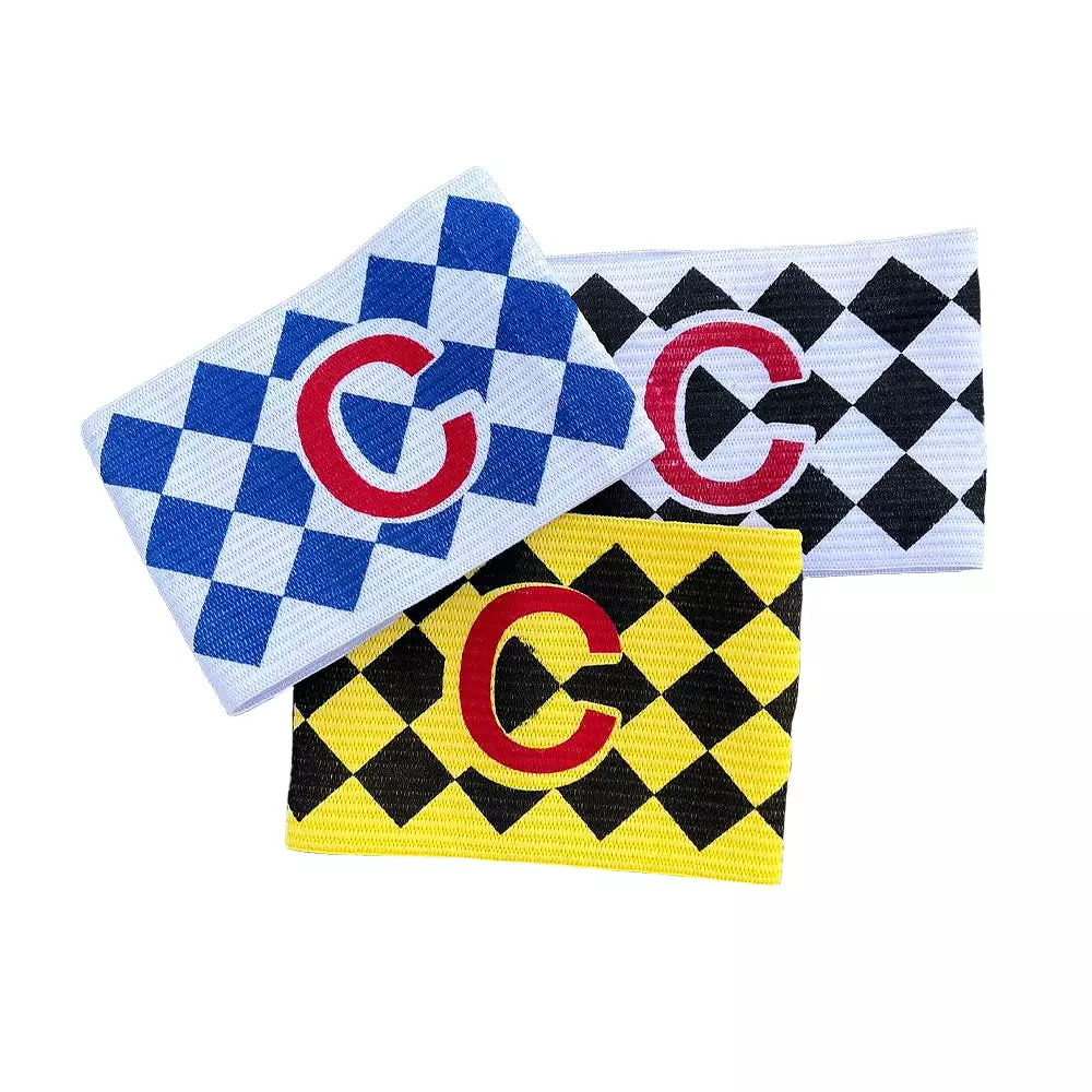 Captain's Armband Senior - Diamond (White/Blue)