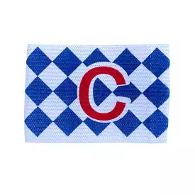 Captain's Armband Senior - Diamond (White/Blue)