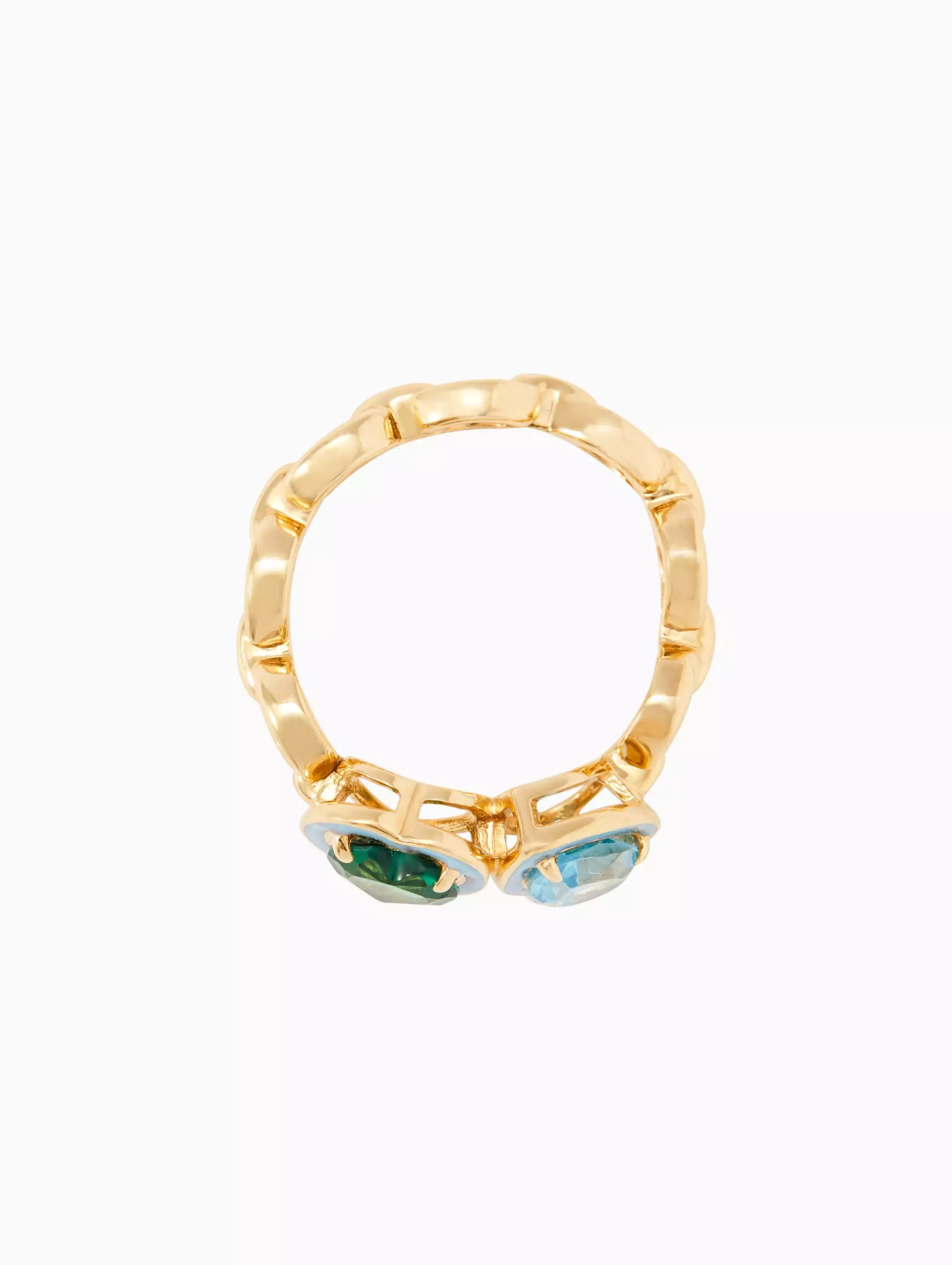 Catena Enamel Double Ring