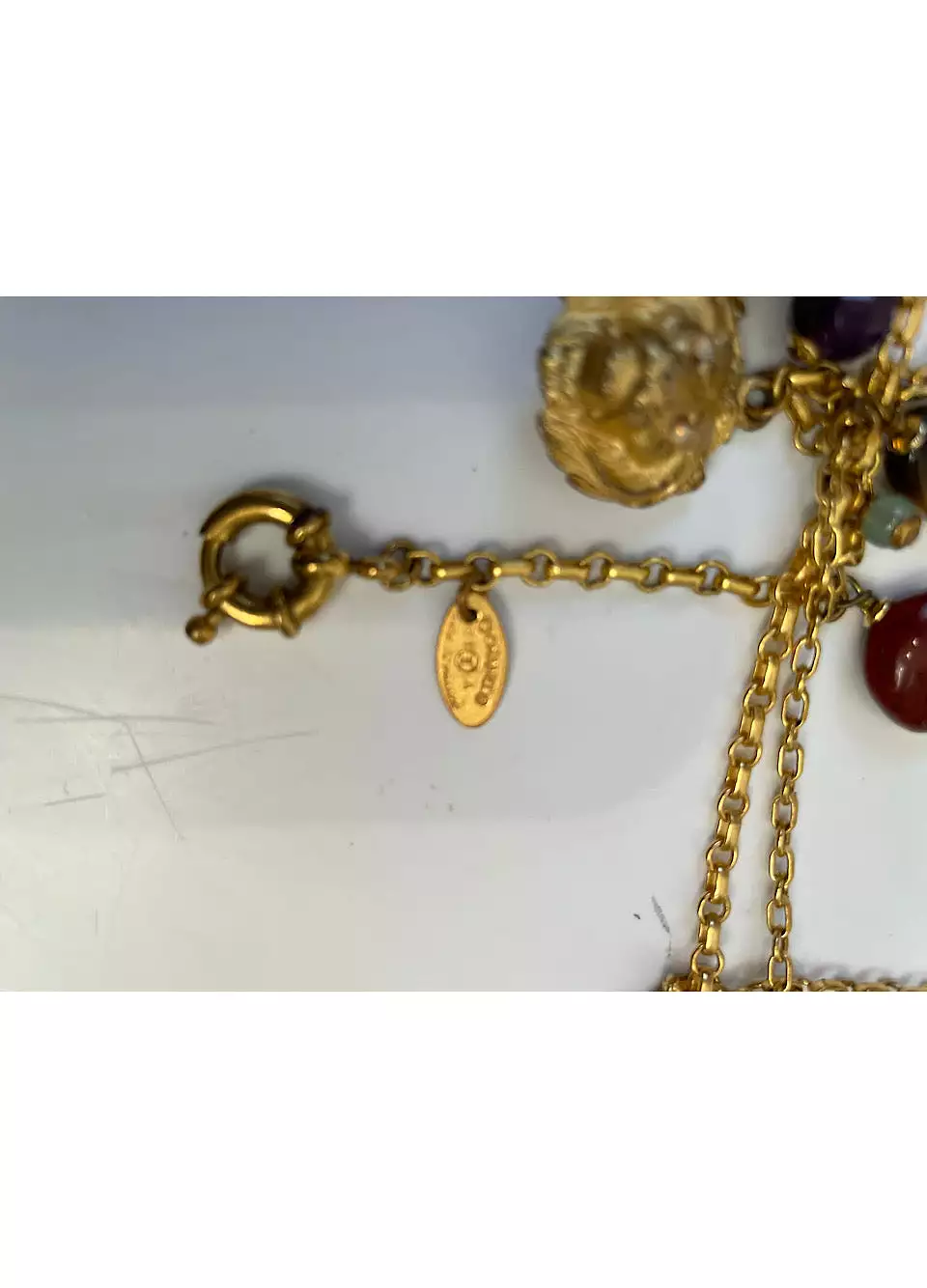 Chanel 01A 2001 Fall Rare Multi Charms Necklace Belt