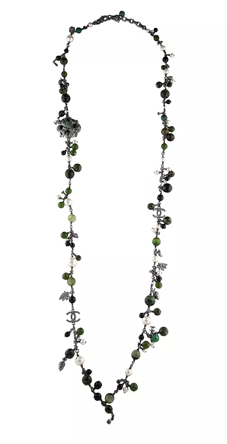 Chanel 11A 2011 Pre-Fall Paris-Byzance Nature Theme Necklace/Belt