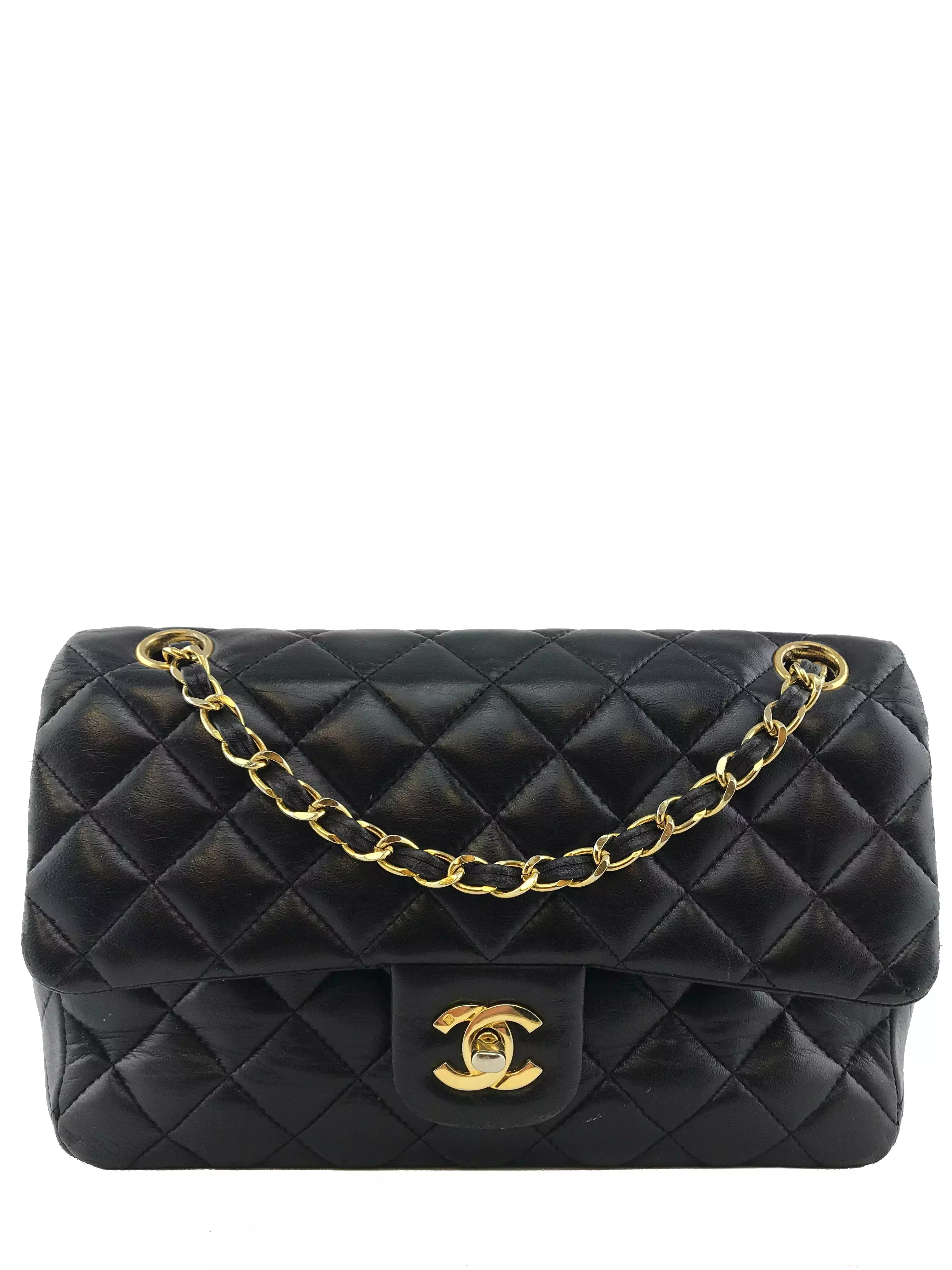 Chanel Quilted Lambskin Classic Medium Double Flap Bag