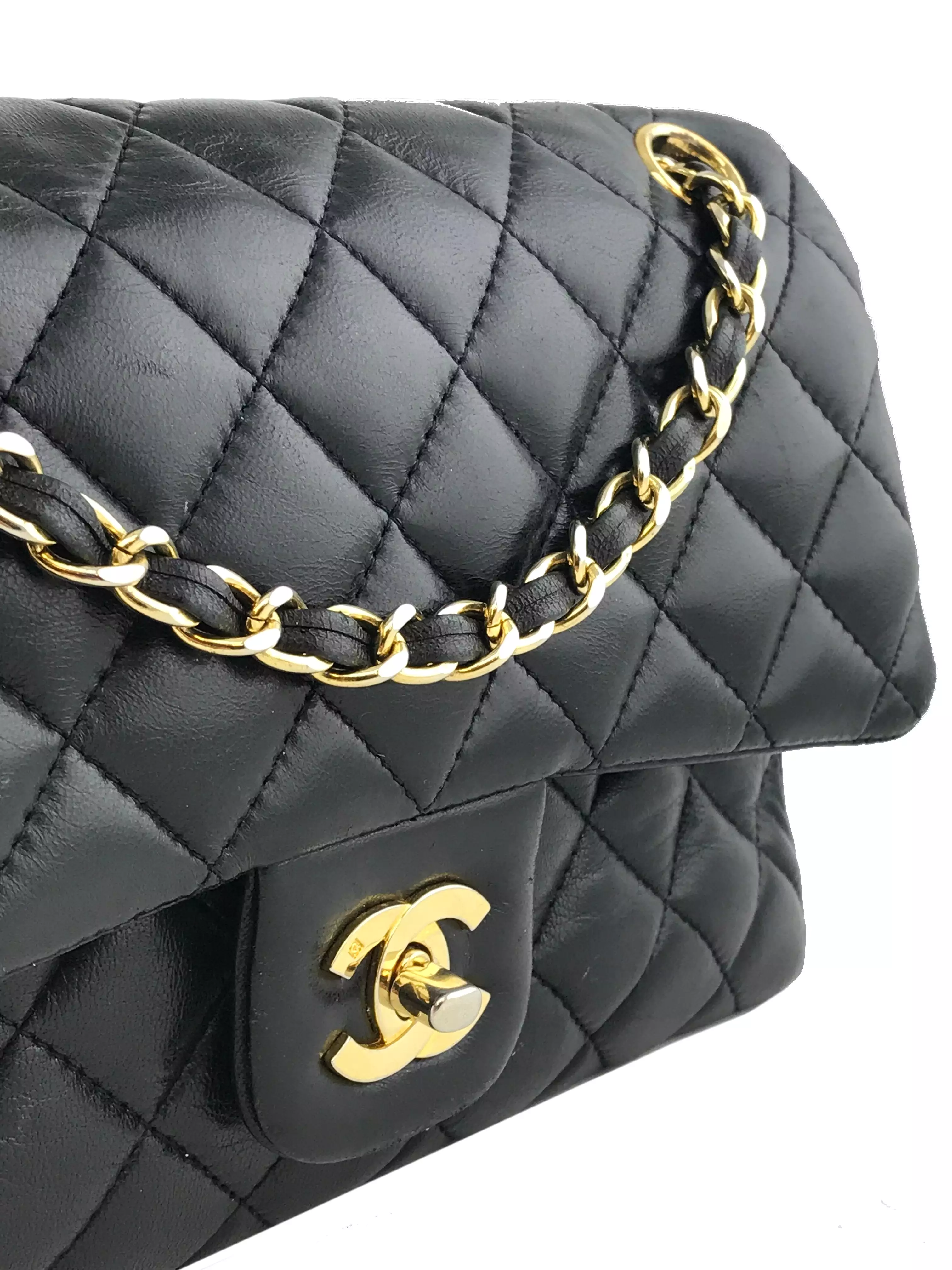 Chanel Quilted Lambskin Classic Medium Double Flap Bag