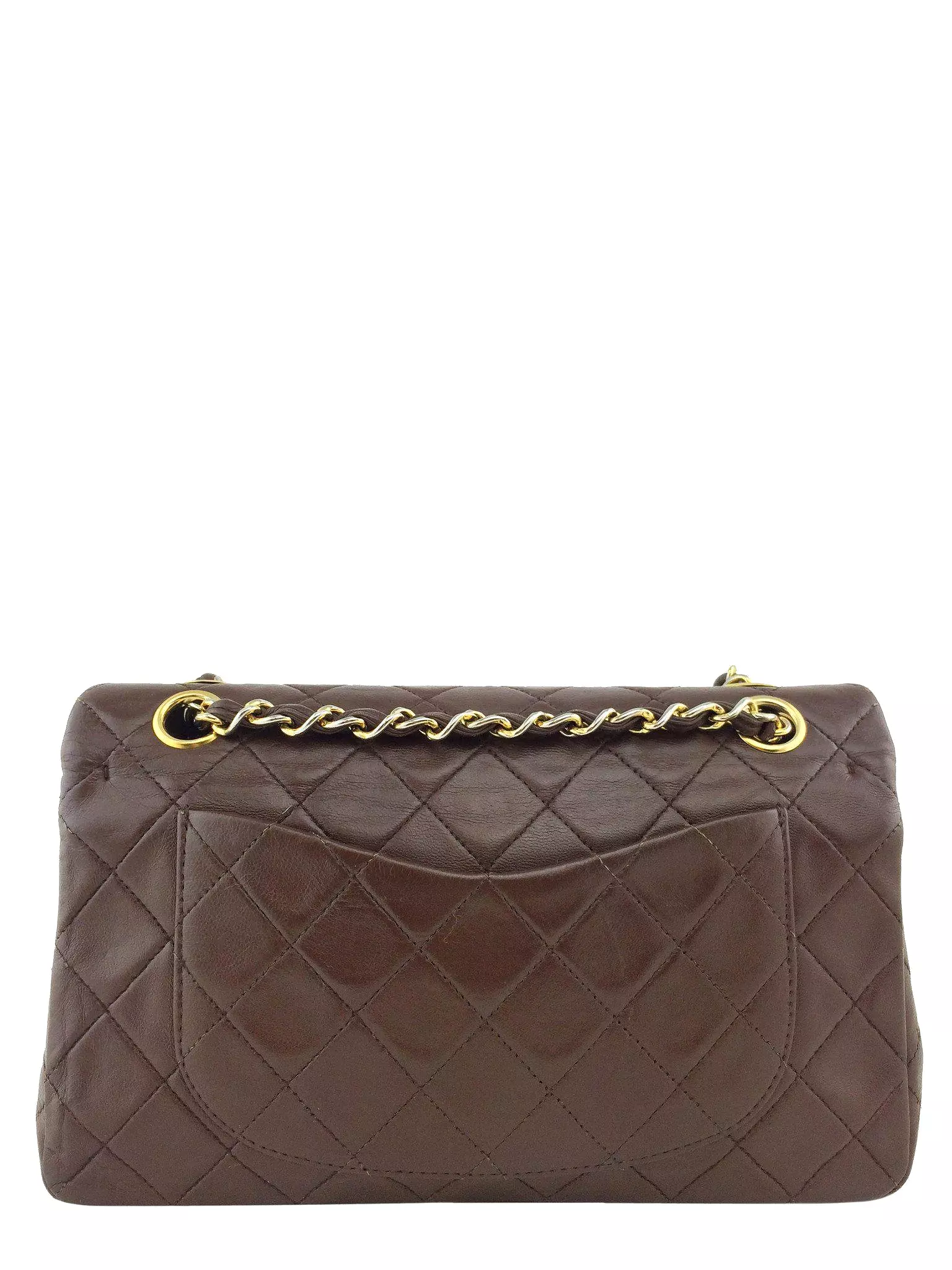 Chanel Quilted Lambskin Small Classic Double Flap Bag