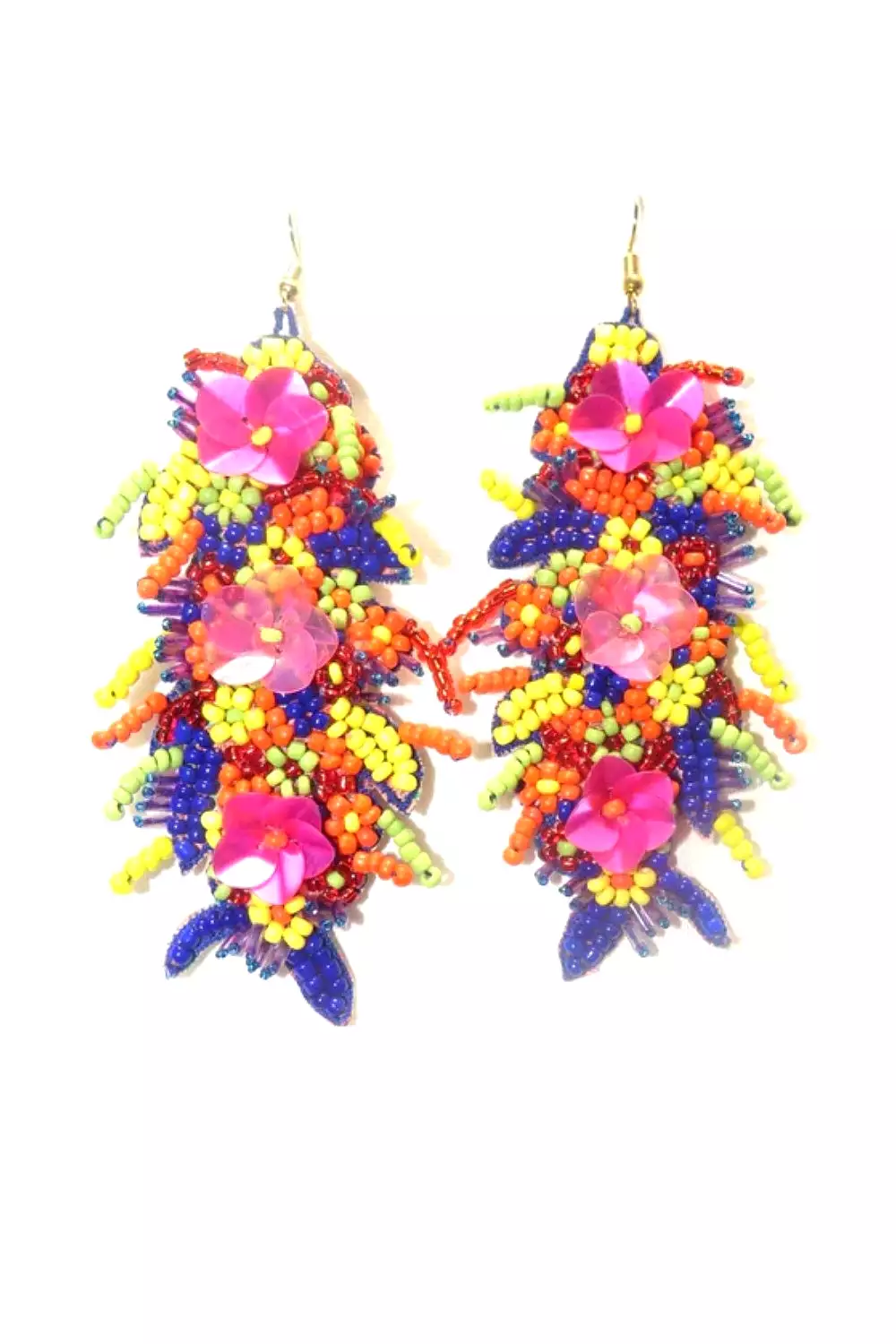 CHOGAA NYC HAND BEADED EARRINGS #1