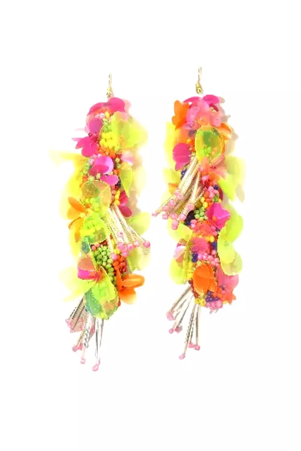 CHOGAA NYC HAND BEADED EARRINGS #3