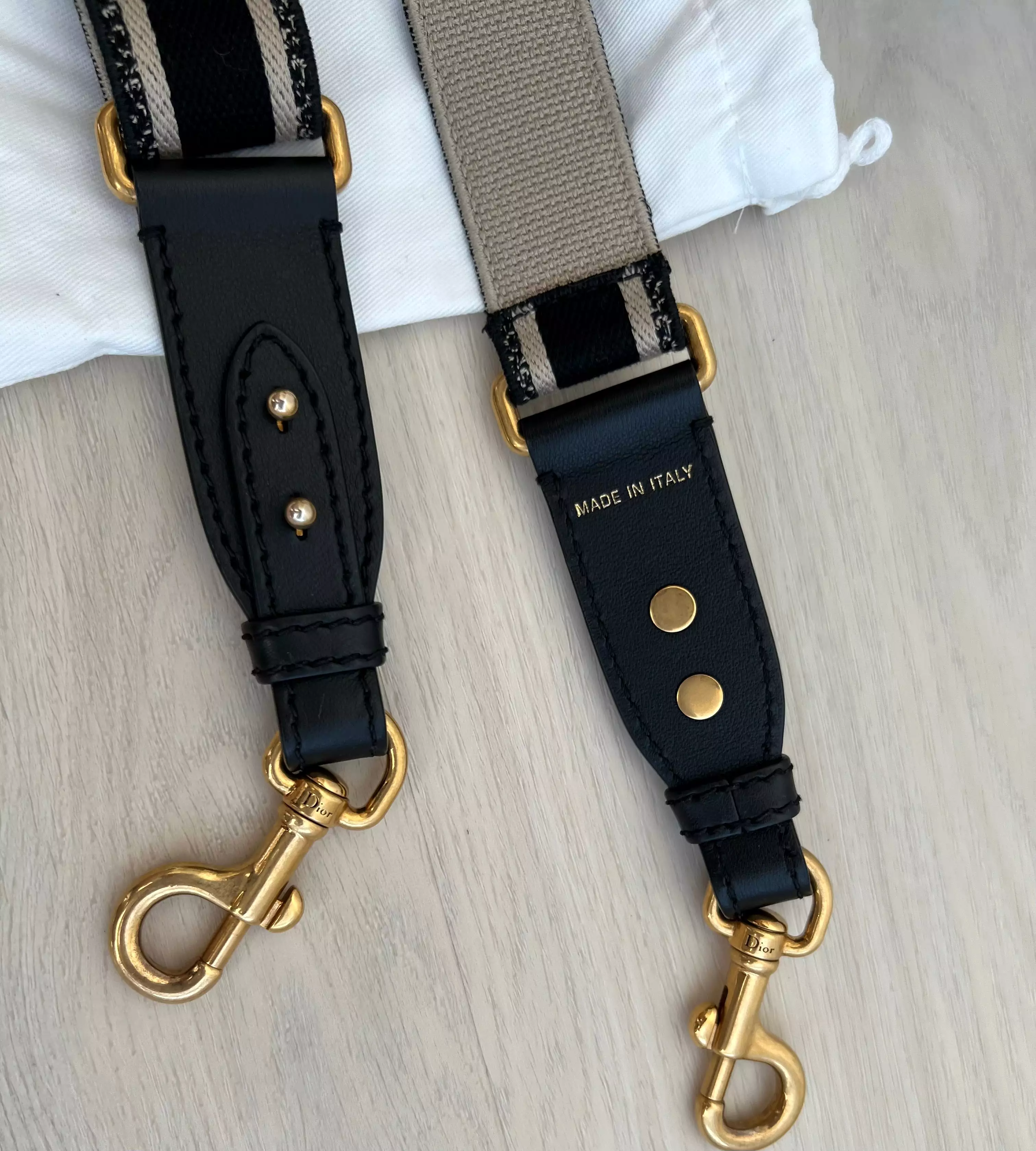 Christian Dior Adjustable Strap with Ring