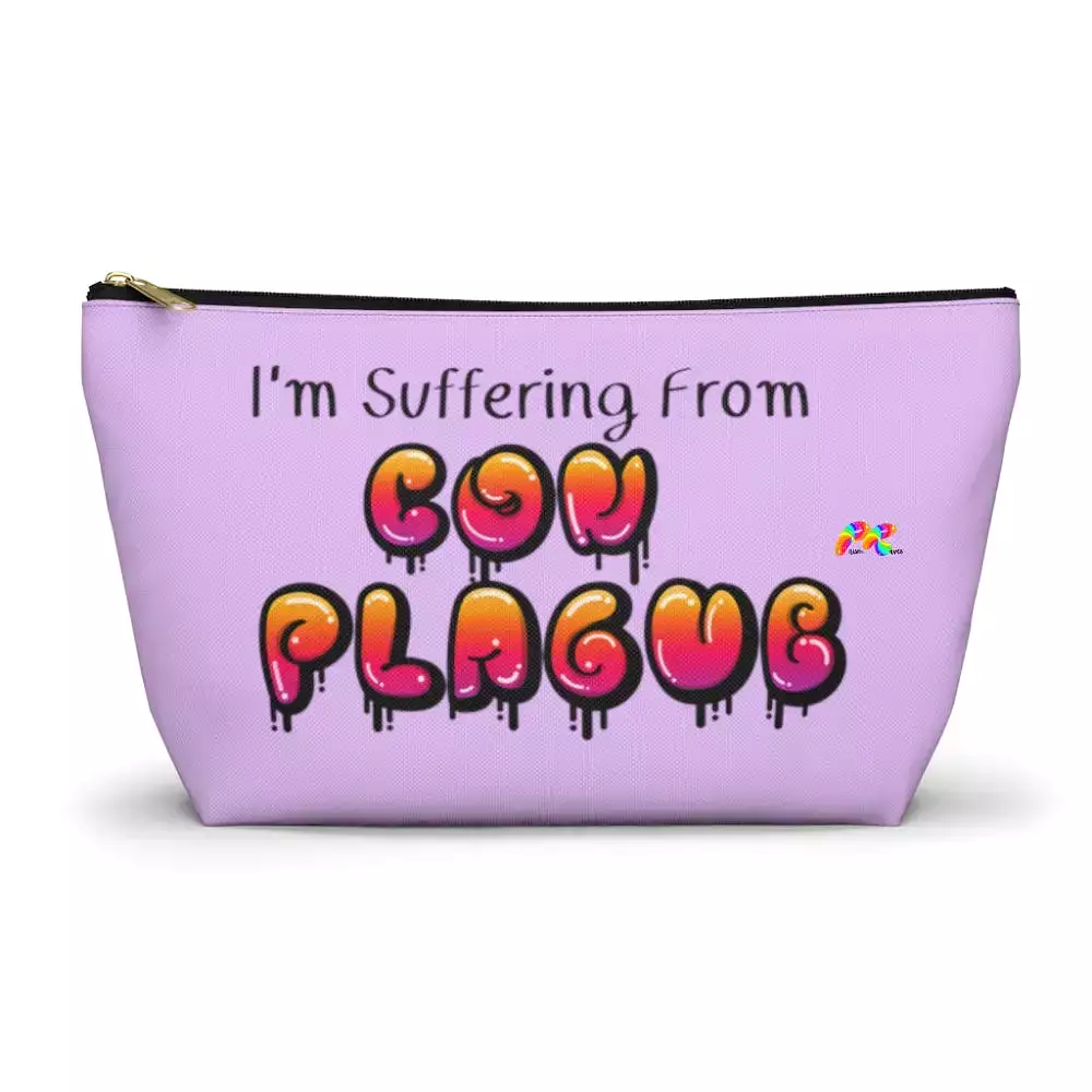 Con Plague Purple Makeup Bag