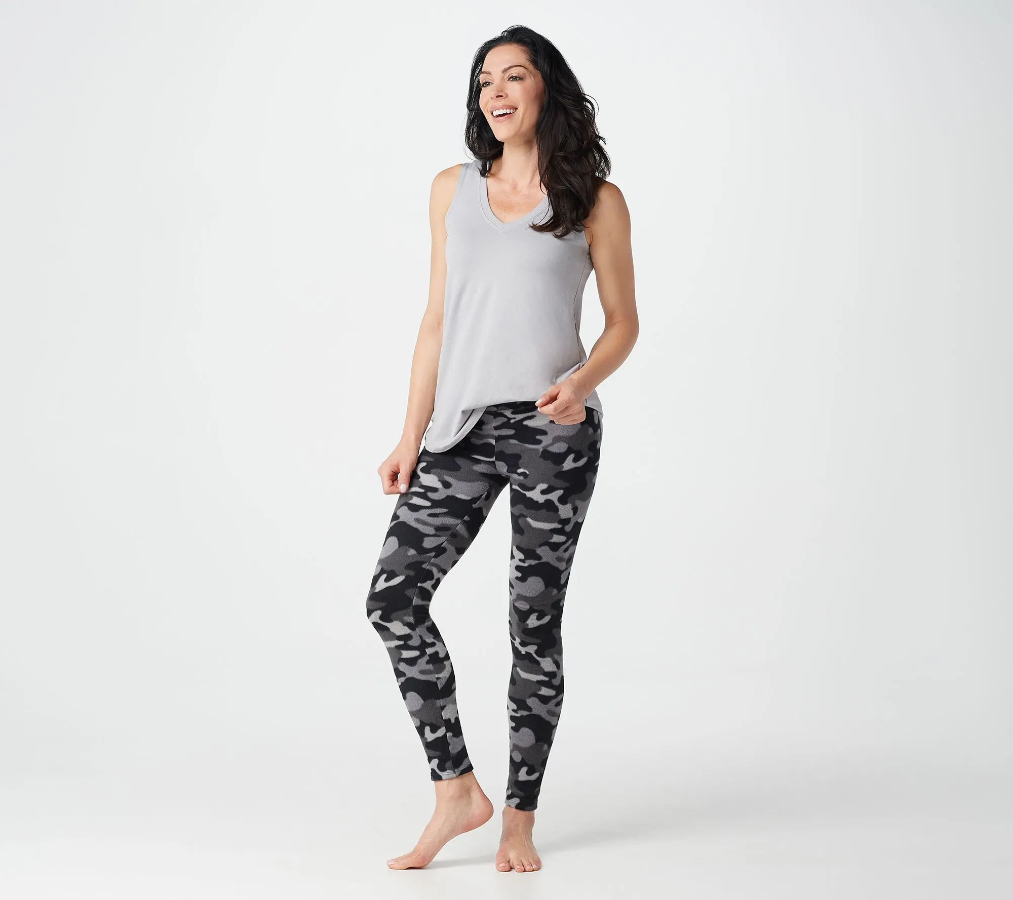 Cuddl Duds Fleecewear Stretch Leggings Pack of 2