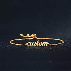 Custom Name Bracelet