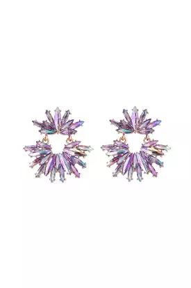 DREAMING EARRINGS LILAC