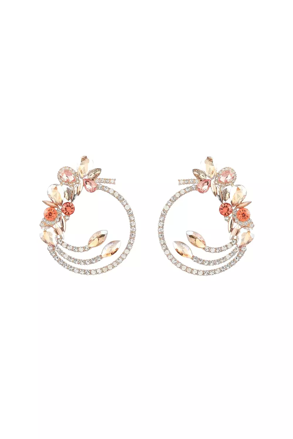 EAR CANDY EARRINGS PEACH