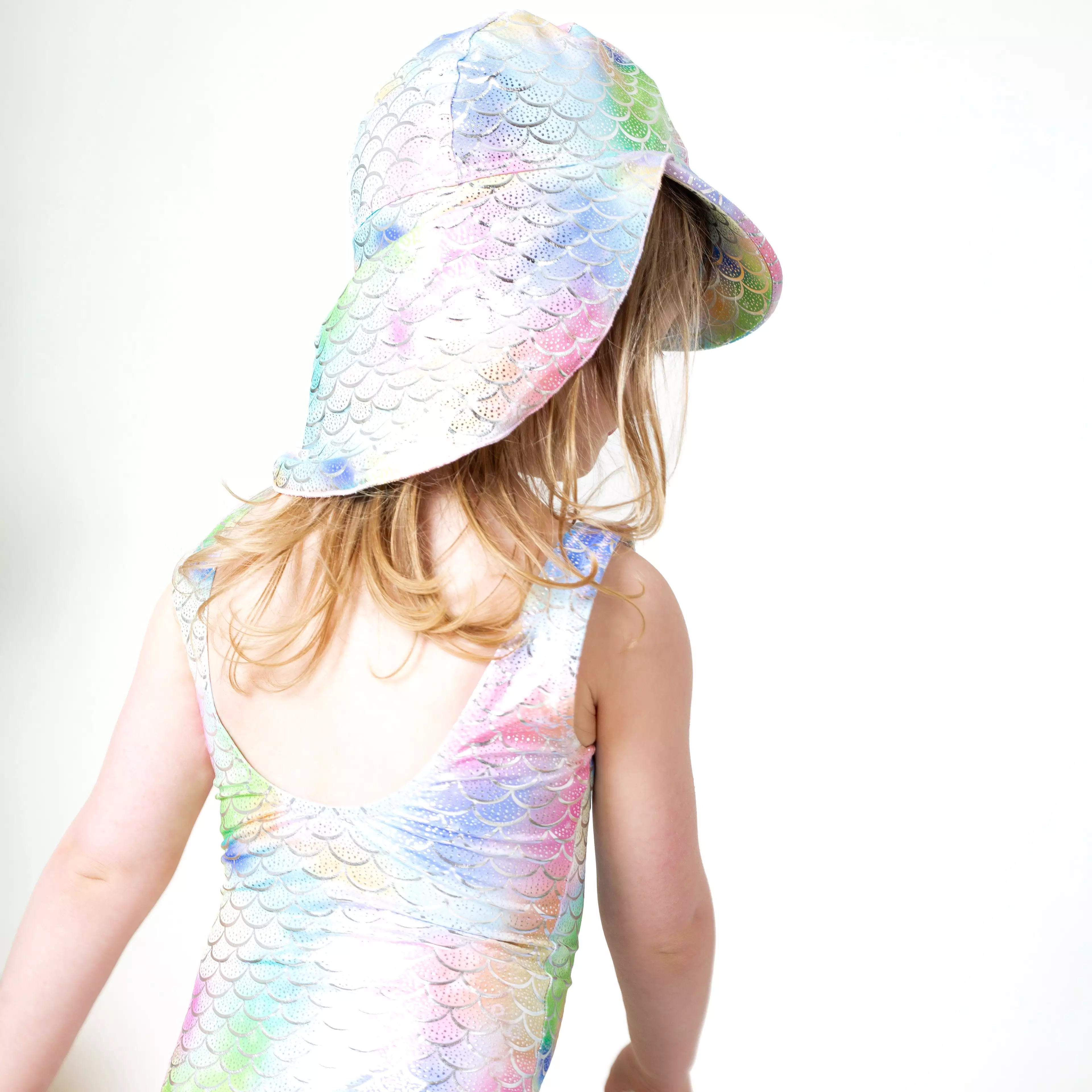 Finny Sun & Swim Hat (Foil Print)