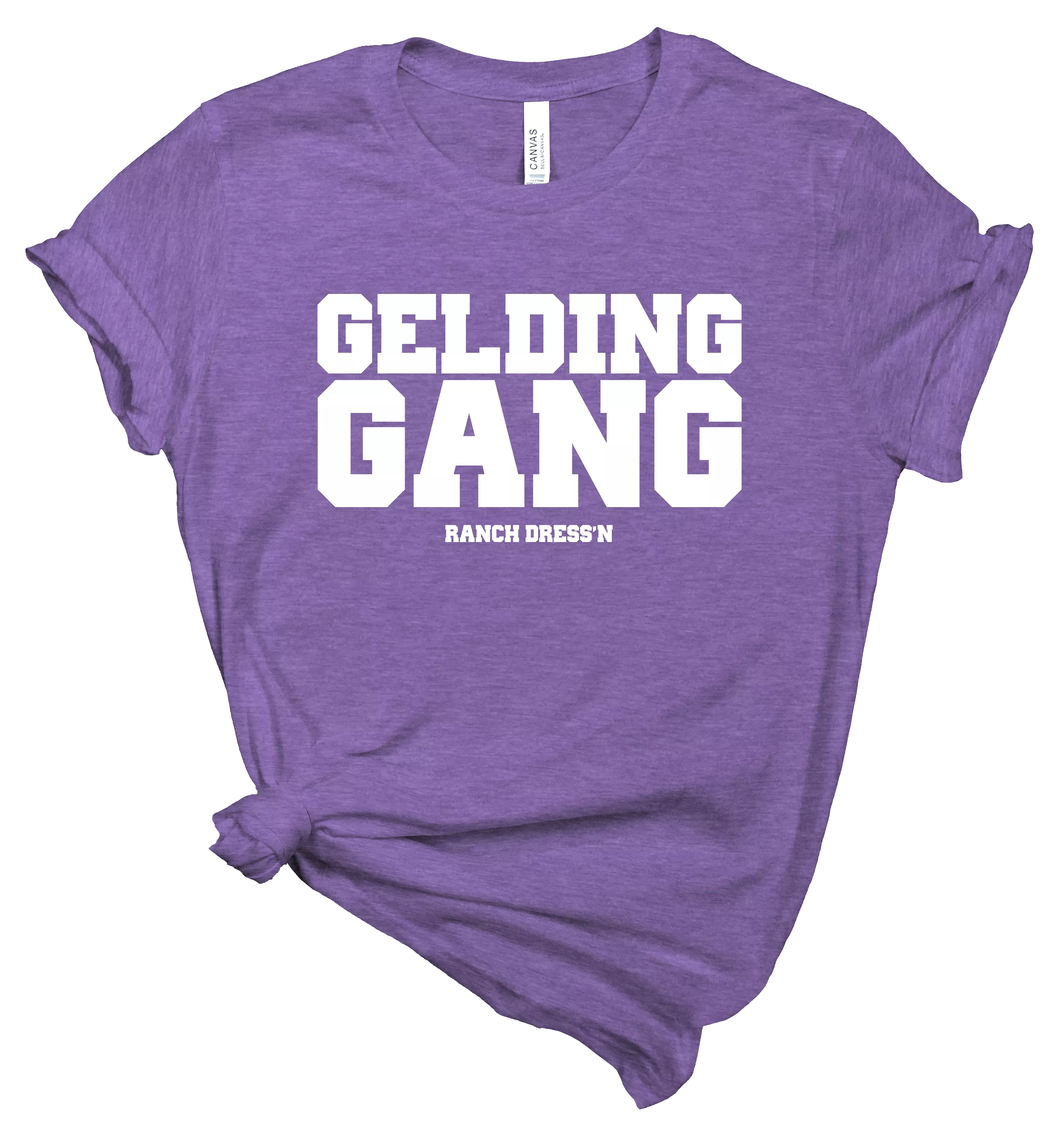 GELDING GANG - PURPLE TEE