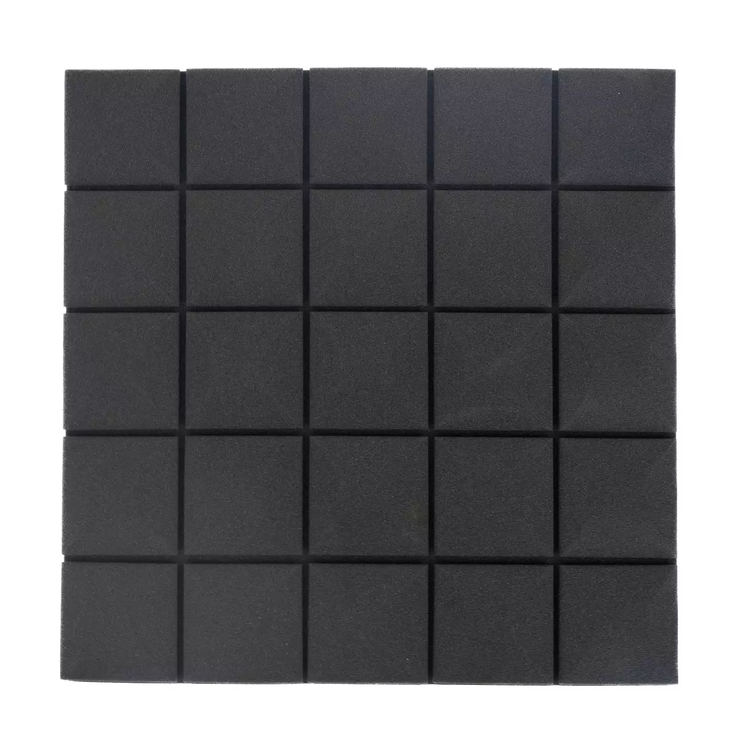 Golf Simulator Diamond Acoustic Wall Tiles, Sound Dampening Panels , Black, Pack Of 10 wall tiles