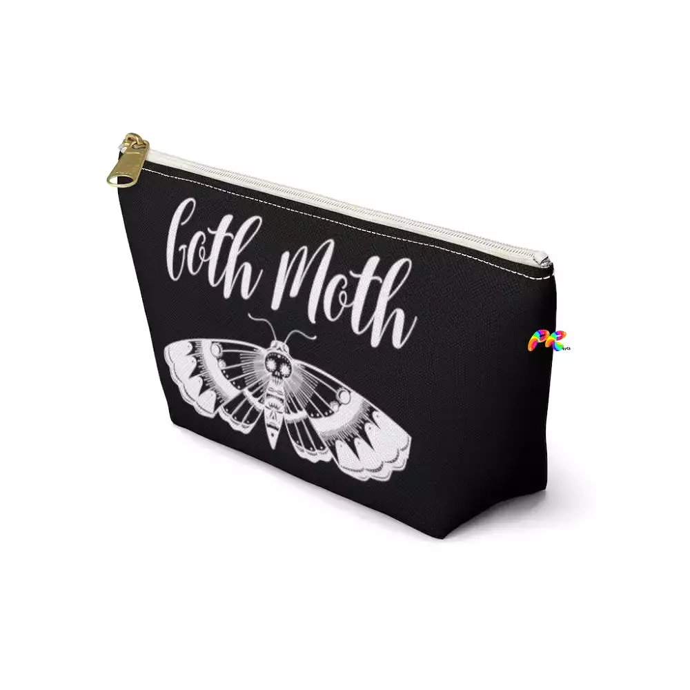 Goth Moth Make-Up Bag