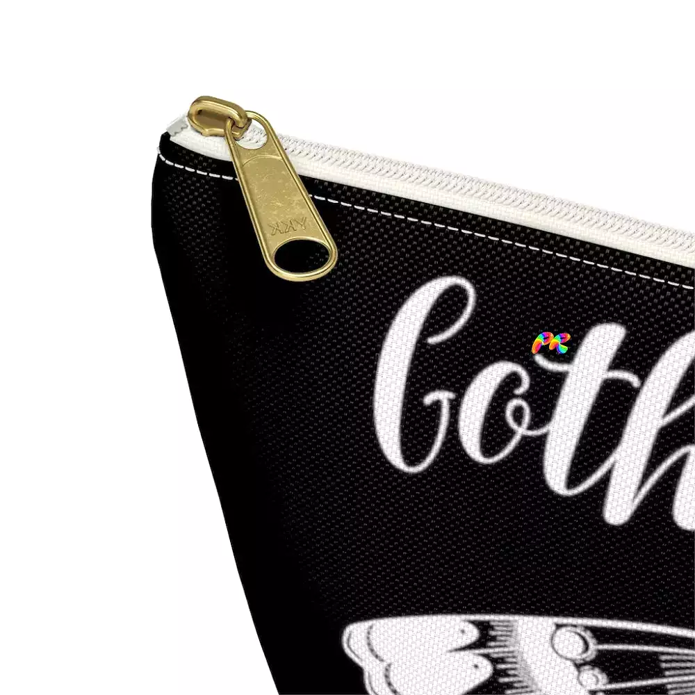 Goth Moth Make-Up Bag