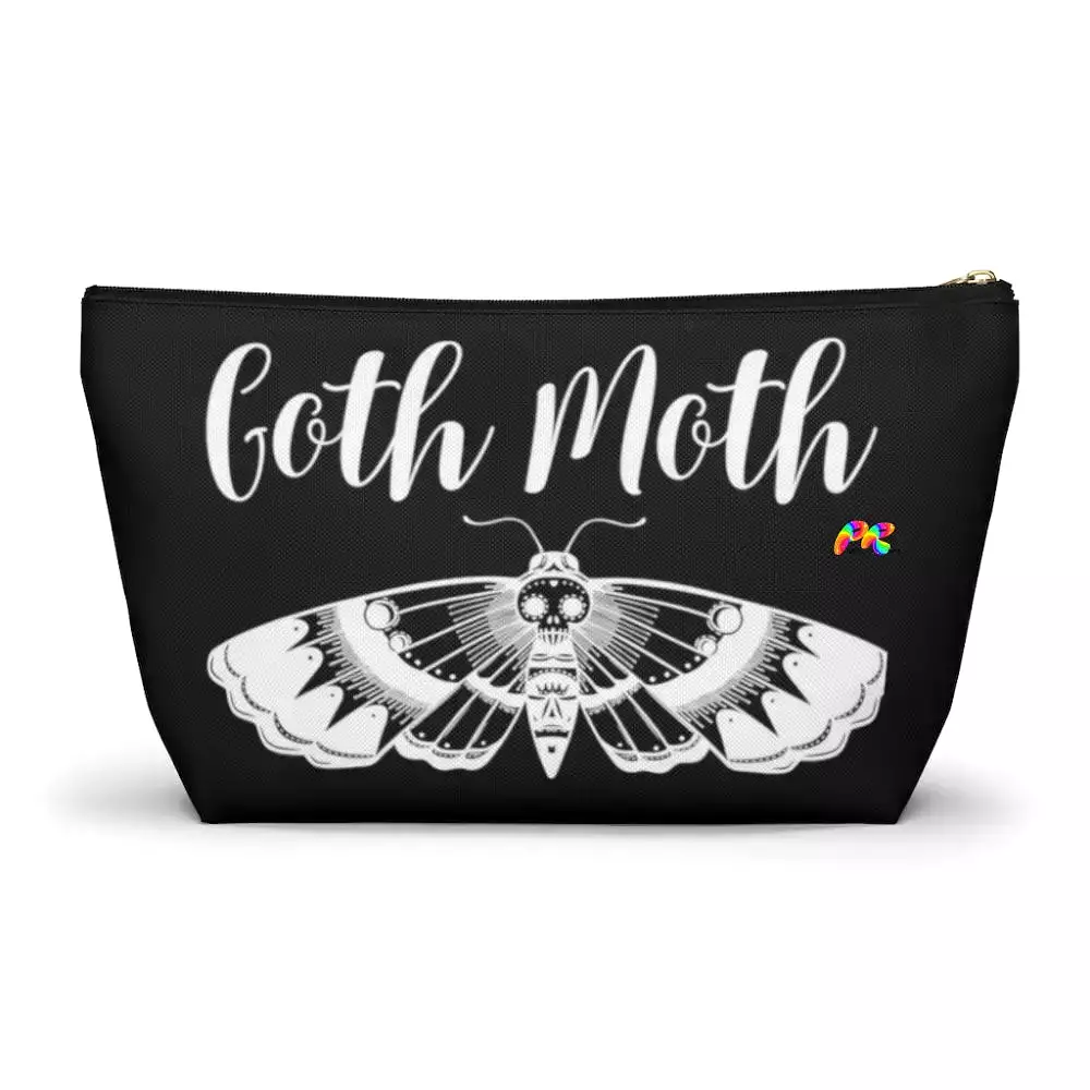 Goth Moth Make-Up Bag