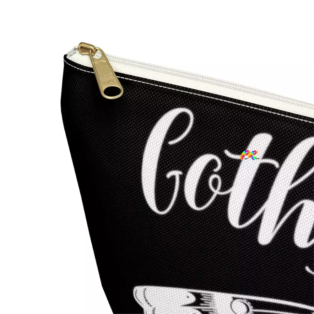 Goth Moth Make-Up Bag