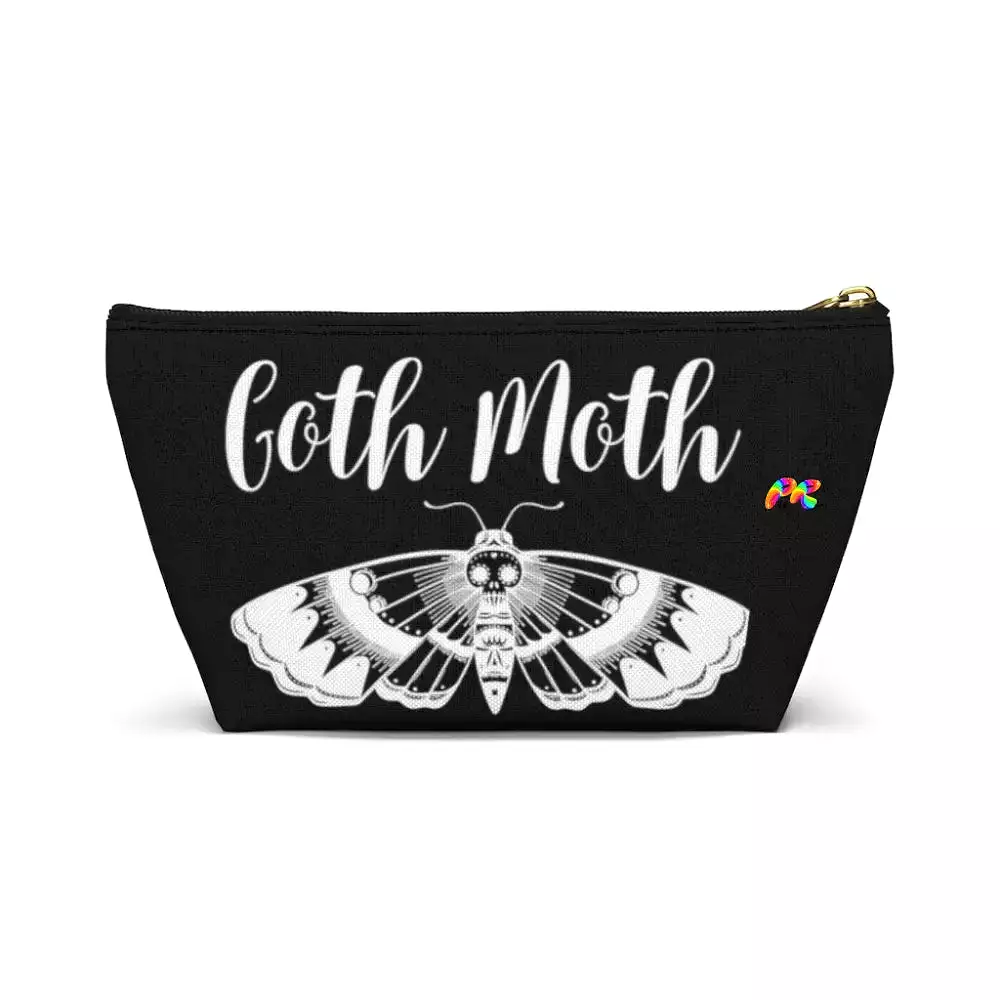 Goth Moth Make-Up Bag