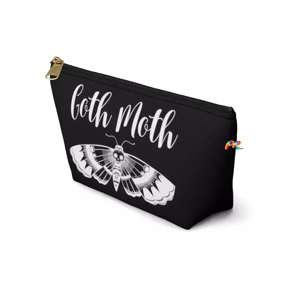 Goth Moth Make-Up Bag