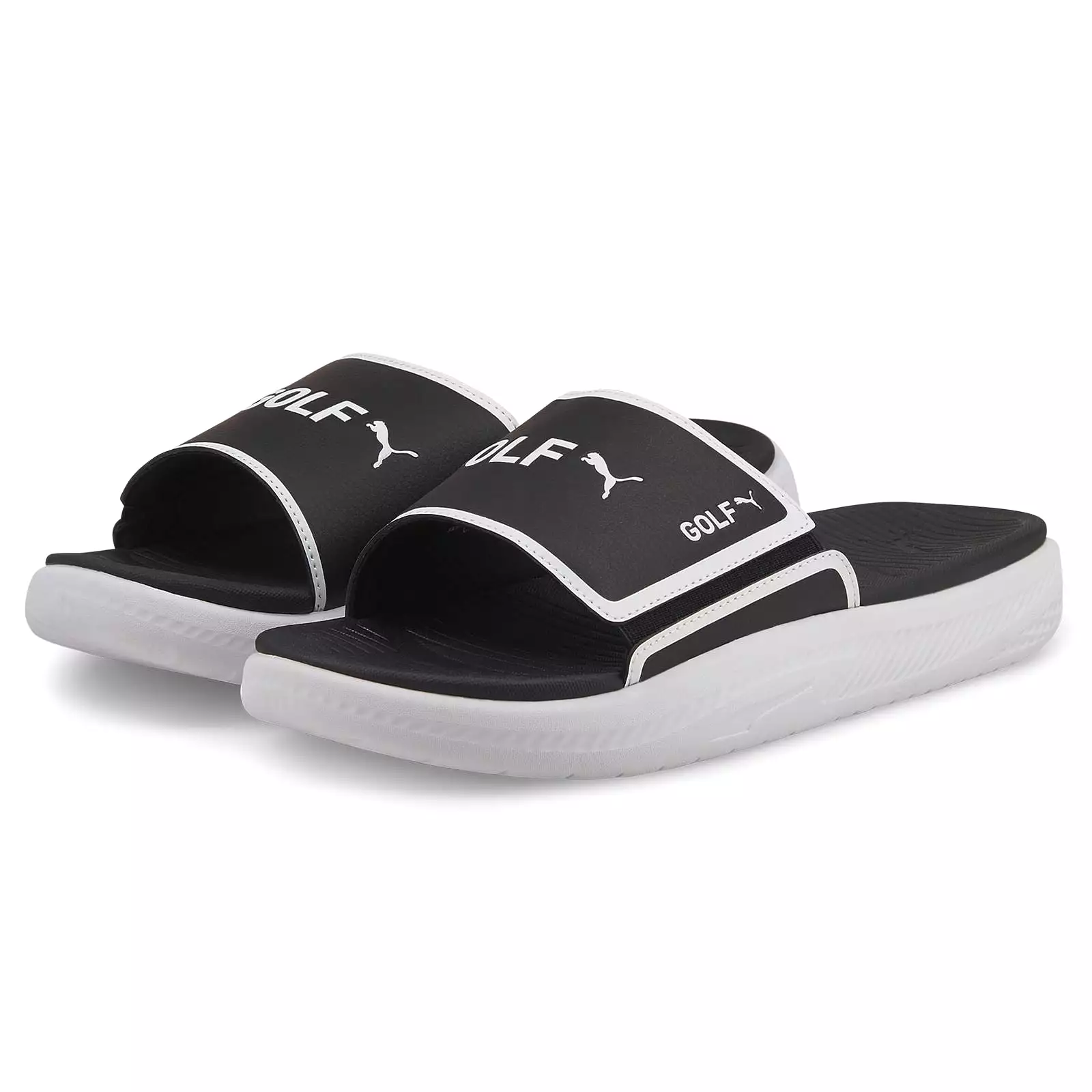 GS/Softride Slide Puma Black/Puma White - 2024