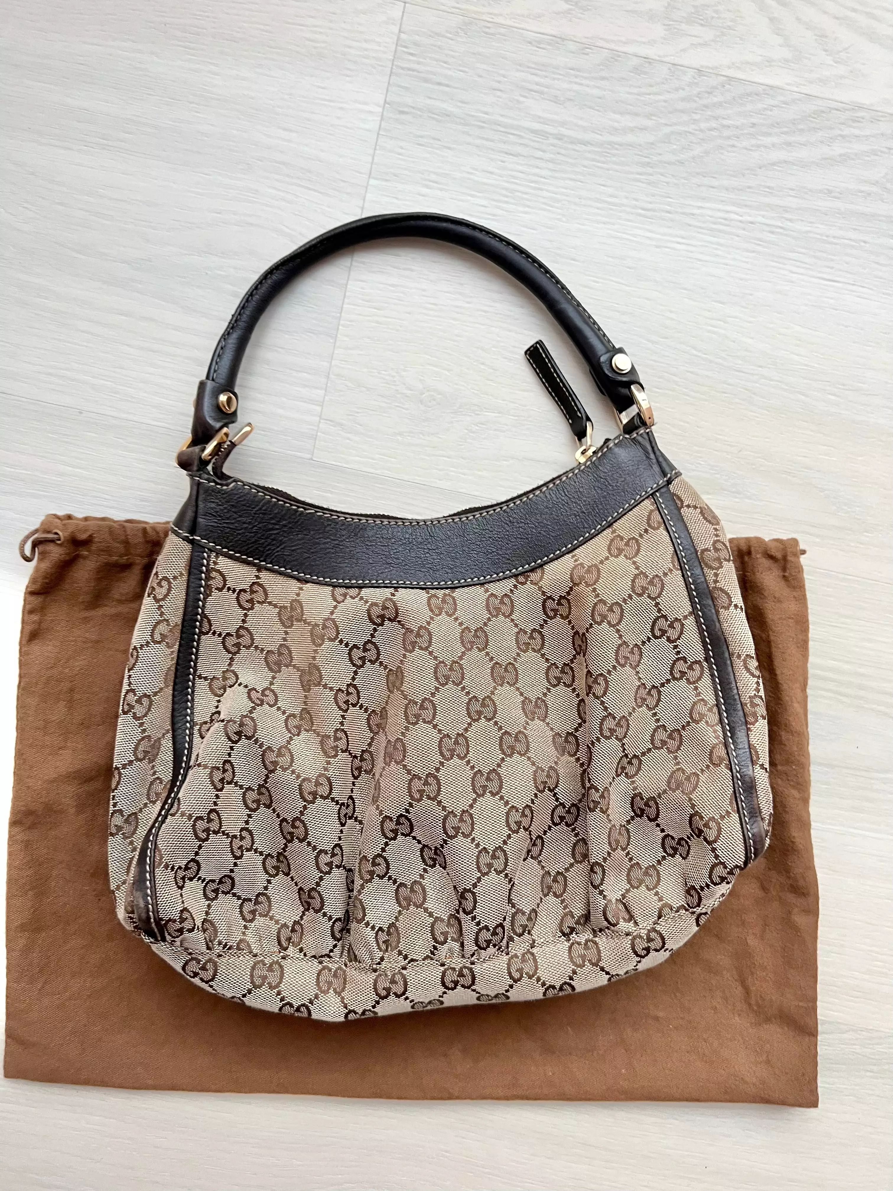 Gucci GG Monogram D Ring Bag