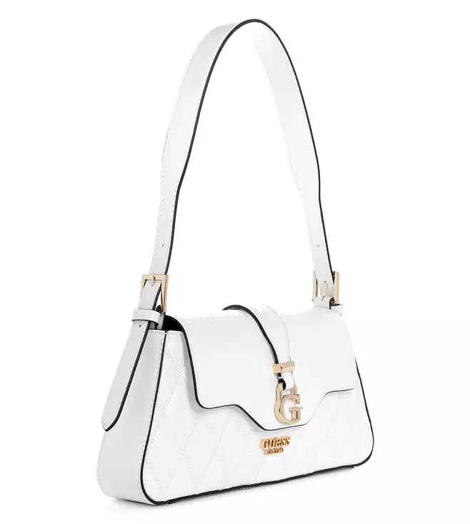 GUESS ADI Shoulder Bag White