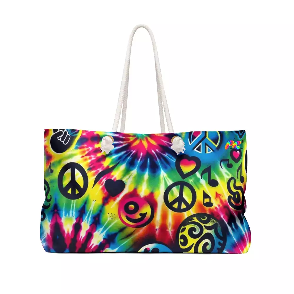 Happy Vibes Rave Weekender Bag