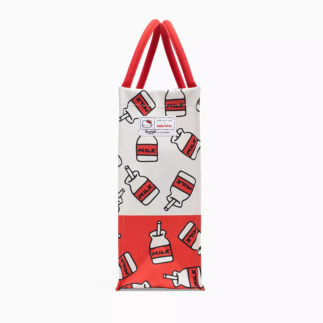 Hello Kitty Milk Bottle Grocery Tote