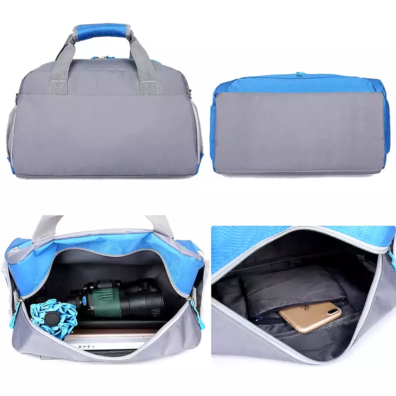 Hot Professional Nylon Waterproof Sports Gym Bag