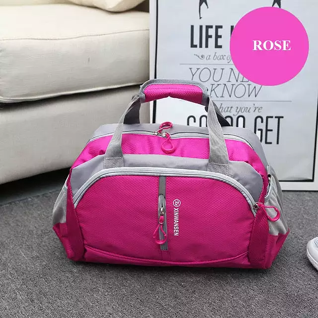 Hot Professional Nylon Waterproof Sports Gym Bag