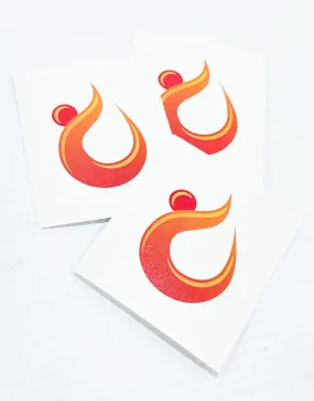 HOTWORX Temporary Tattoos (15 Pack)