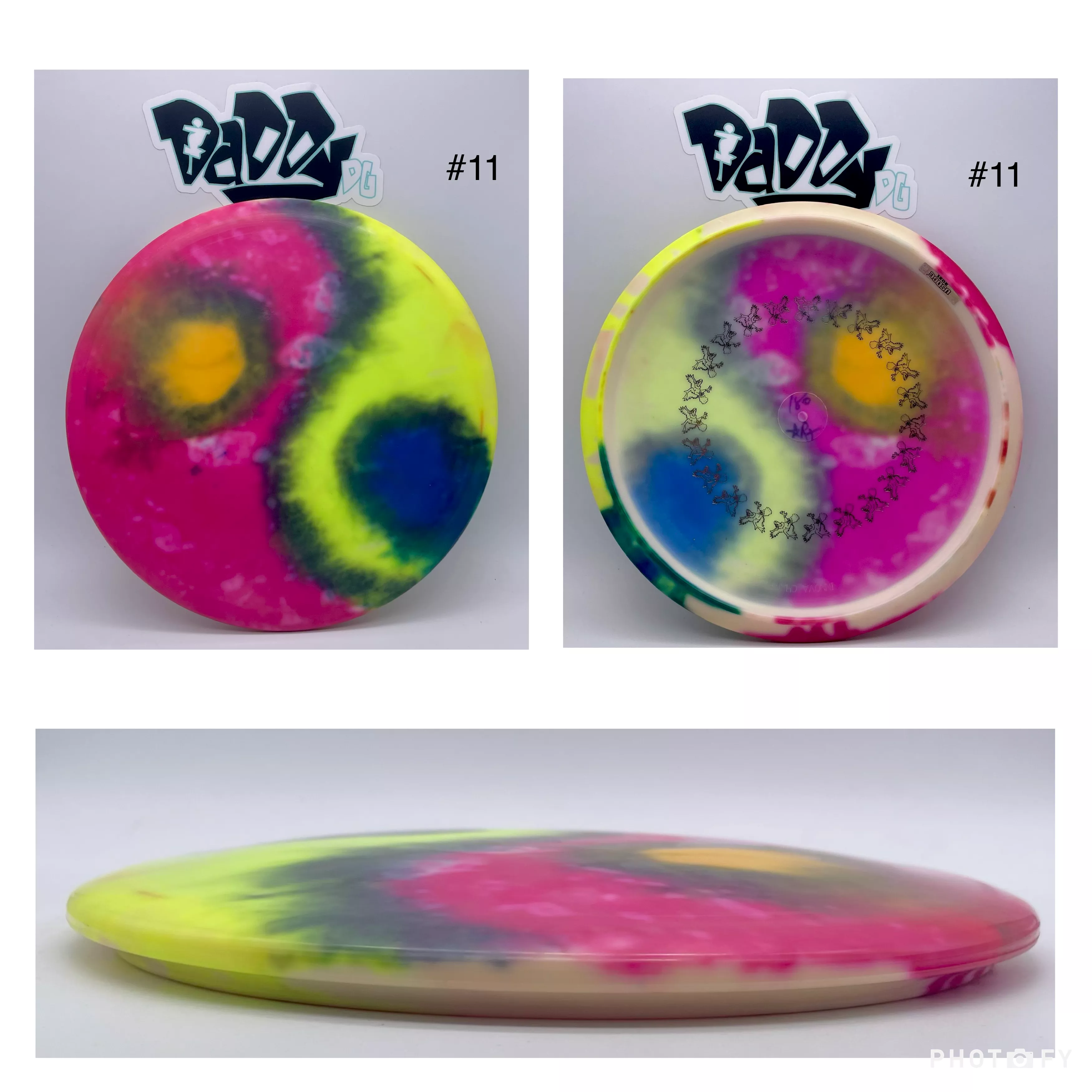 Innova USDGC I-Dye Bottom Stamp Star Roc+ (Ring of Rocs) Midrange