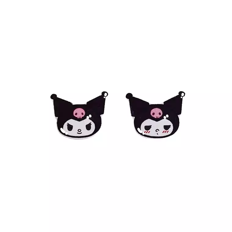 INS CUTE KUROMI EARRINGS BY90139