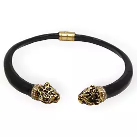 JAGUAR NECKLACE BLACK