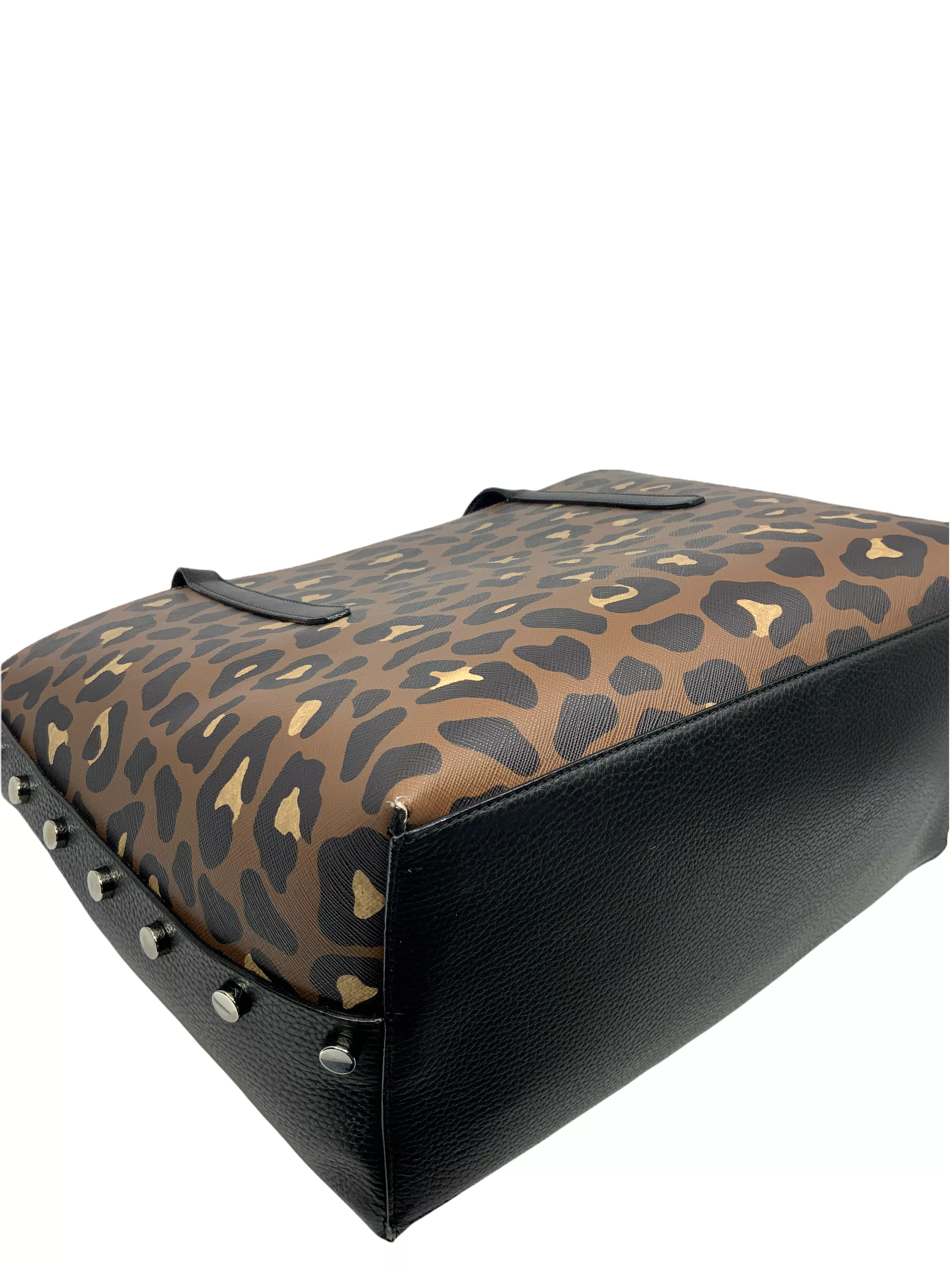 Jimmy Choo Twist East West Animal Print Tote