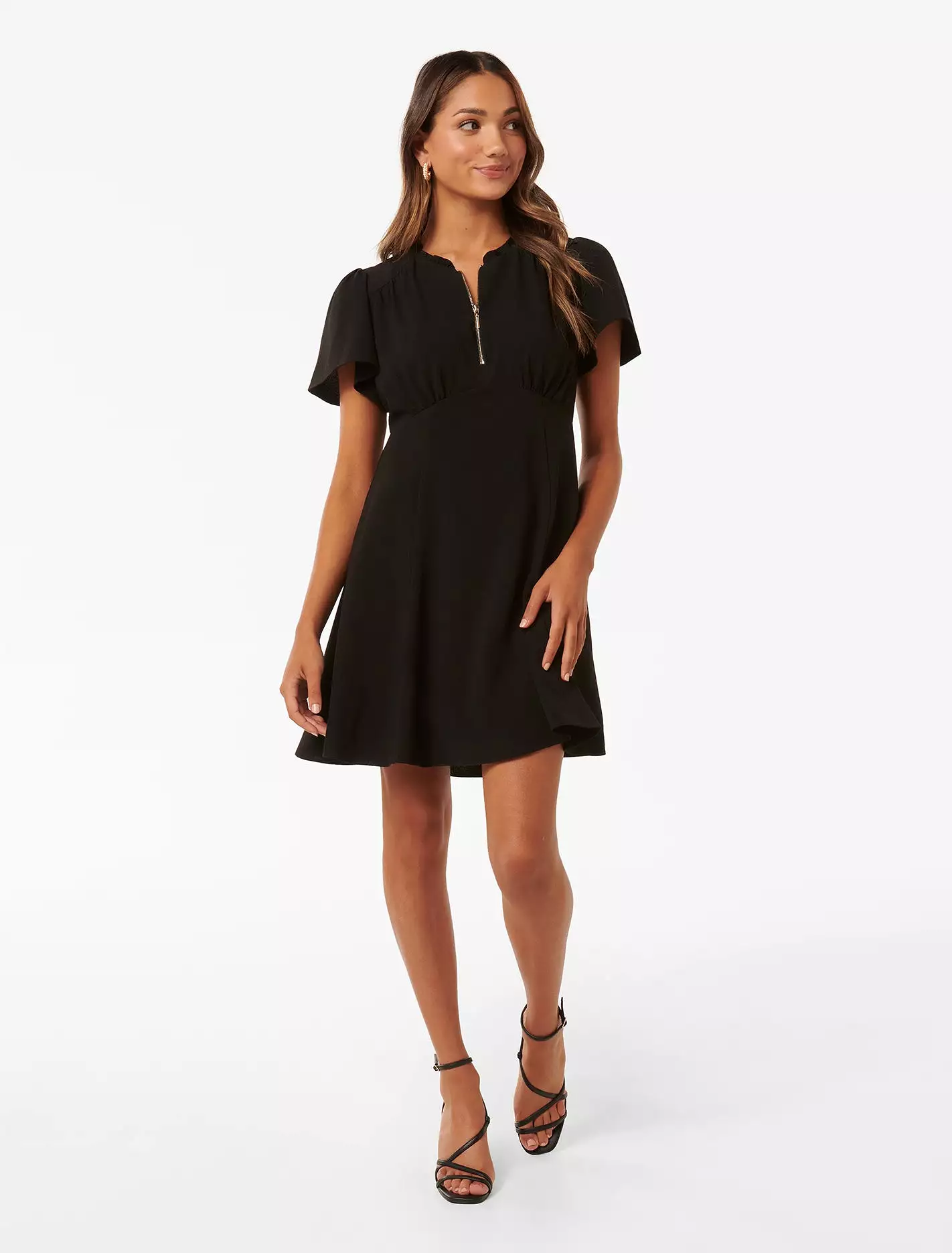 Kerrie Petite Ring Puller Mini Dress