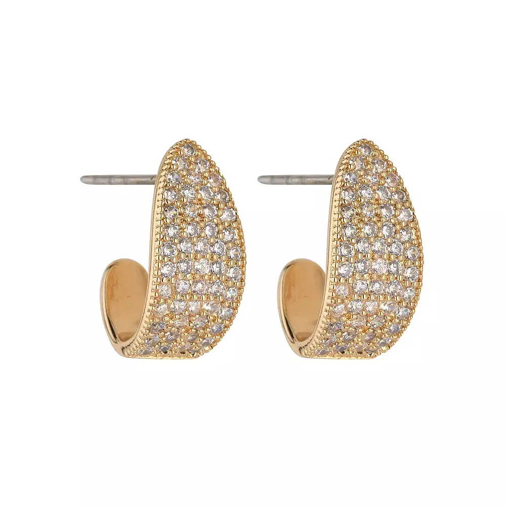 KNIGHT & DAY - Gold Mini Hoops