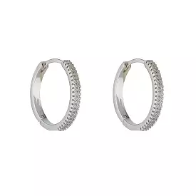 KNIGHT & DAY - Savannah Rhodium Earrings